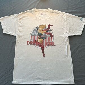 Hanes White Dream Girl Graphic Tee